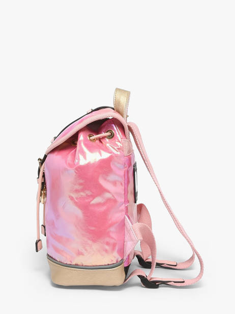 Sac à Dos 1 Compartiment Cameleon Rose vintage fantasy PBVGSD25 vue secondaire 2
