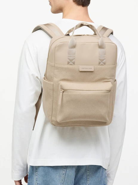 Bergen Pro Cord - Sac à Dos 1 Compartiment + Pc 15