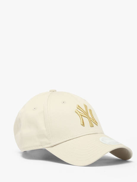 Cap New era Beige new era 60222491 other view 1