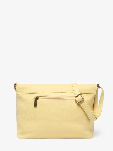 Sac Bandoulière Soft Miniprix Jaune soft MD5231 vue secondaire 3