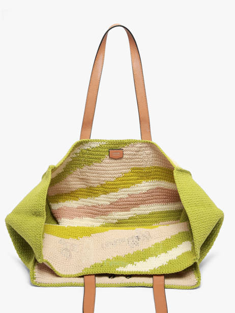 A4 Size Shoulder Bag Summer Capsule Lancel Green summer capsule A14005 other view 3