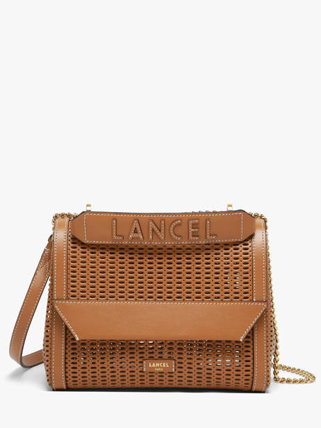 Sac Rabat M Ninon Ajouré Cuir Lancel Marron ninon A14009