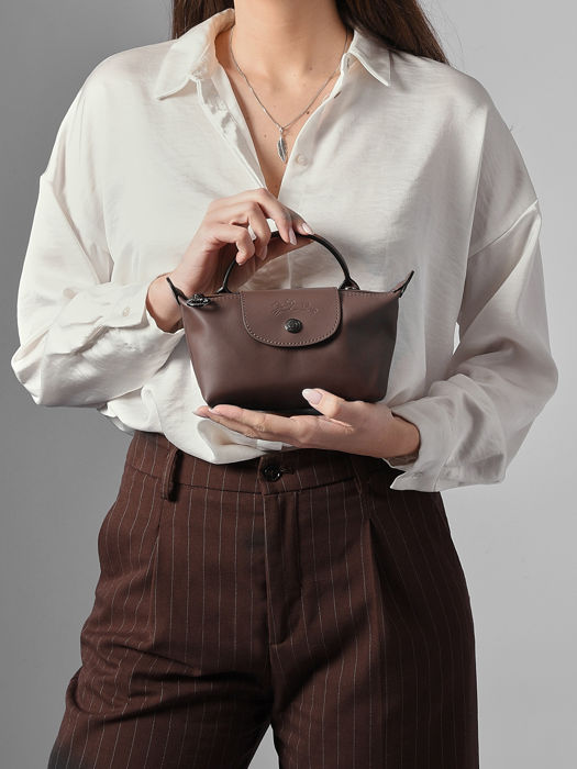 Longchamp Le pliage xtra Clutches Brown