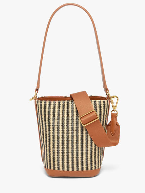 Sac Bandoulière Summer Lacoste Marron summer NF5246PB vue secondaire 5