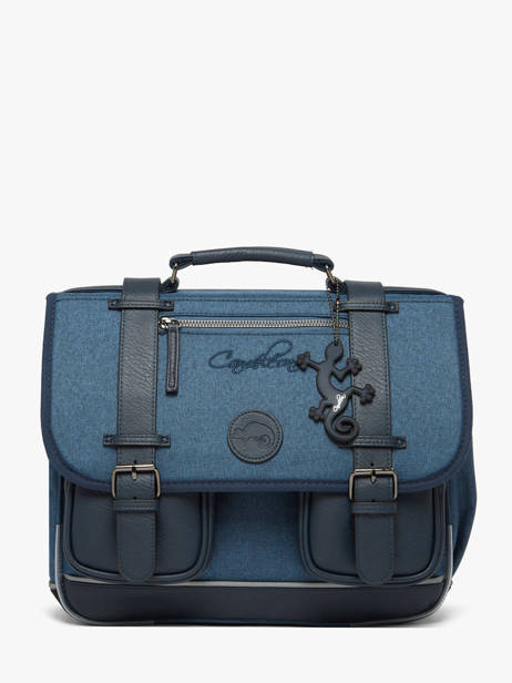 2-compartment Satchel Vintage Color Cameleon Blue vintage color CA146Q