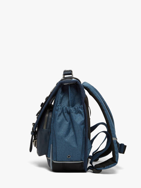 2-compartment Satchel Vintage Color Cameleon Blue vintage color CA146Q other view 3