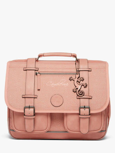 Satchel 2 Compartments Vintage Color Cameleon Pink vintage color CA38