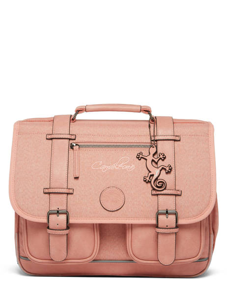 Satchel 2 Compartments Vintage Color Cameleon Pink vintage color CA38 other view 7