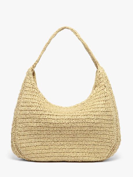 Sac Porté épaule Bold Monogram Paille Calvin klein jeans Beige bold monogram 4F3448G vue secondaire 5