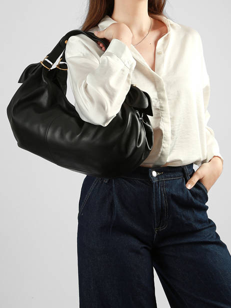 Shoulder Bag Studio Leather Gerard darel Black studio Y457 other view 1