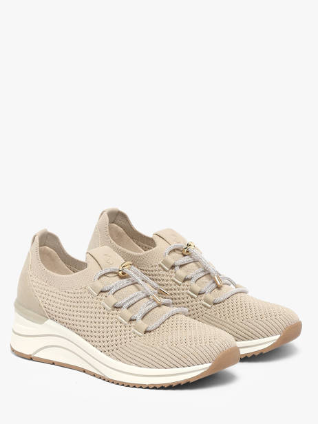 Sneakers Semelle Compensée Remonte Beige accessoires 60 vue secondaire 1