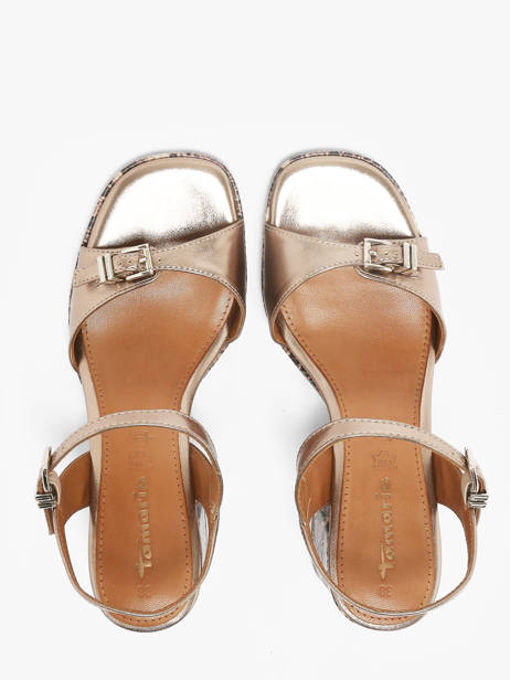 Heeled Sandals Tamaris Gold women 46 other view 3