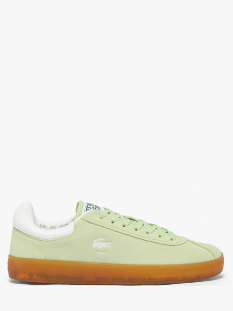 Sneakers In Leather Lacoste Green women 1SFA0080