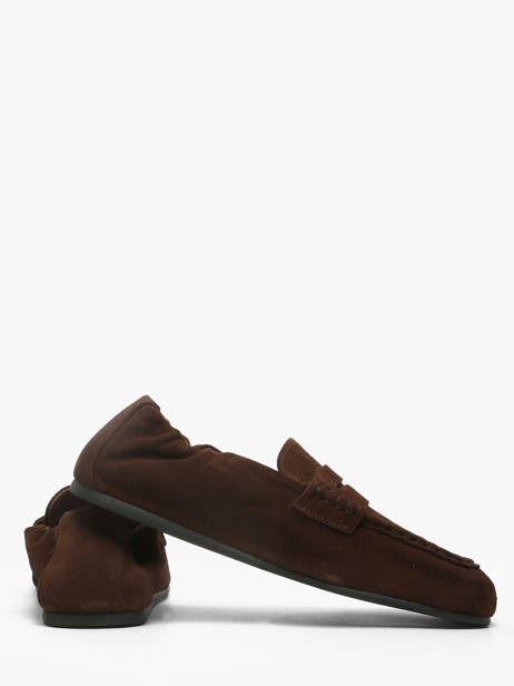 Moccasins In Leather Pavement Brown women 1 other view 2