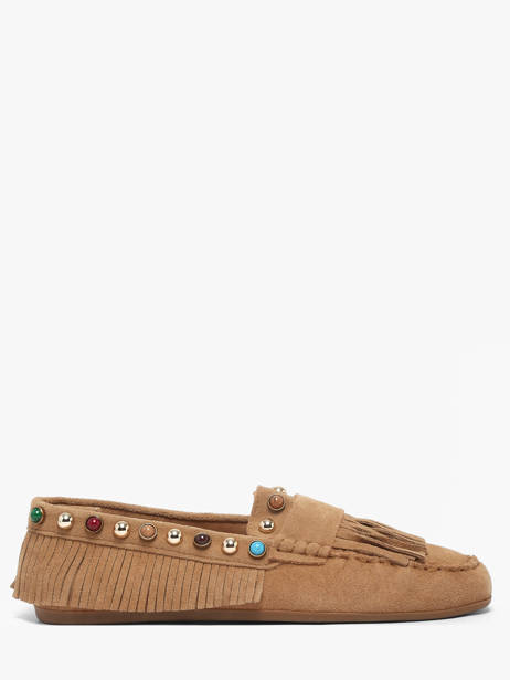 Moccasins In Leather Inuovo Brown women 29015CTN