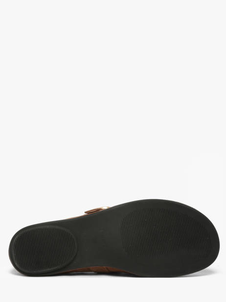 Ballerines Avec Brides En Cuir Inuovo Marron accessoires CT005KCN vue secondaire 4