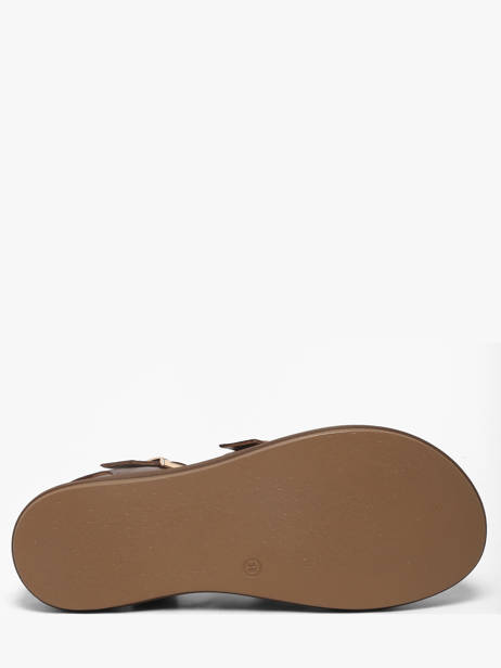 Sandals In Leather Inuovo Brown women 96046PRN other view 4