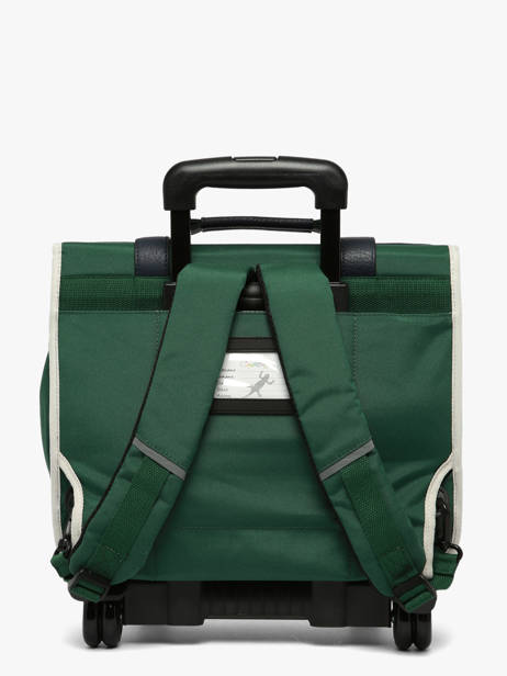 Wheeled Schoolbag 2 Compartments Vintage Urban Cameleon Green vintage urban CR38 other view 5