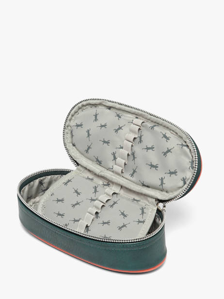 Trousse 1 Compartiment Cameleon Bleu vintage urban PLUM vue secondaire 2