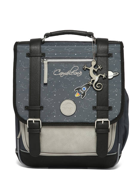 Sac à Dos Vintage Urban 2 Compartiments Cameleon Gris vintage urban SD39 vue secondaire 7