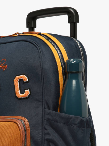 2-compartment Wheeled Schoolbag Vintage Urban Cameleon Blue vintage urban SR40 other view 7