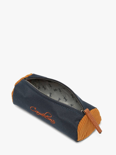 Trousse 1 Compartiment Cameleon Bleu vintage urban STRO vue secondaire 1