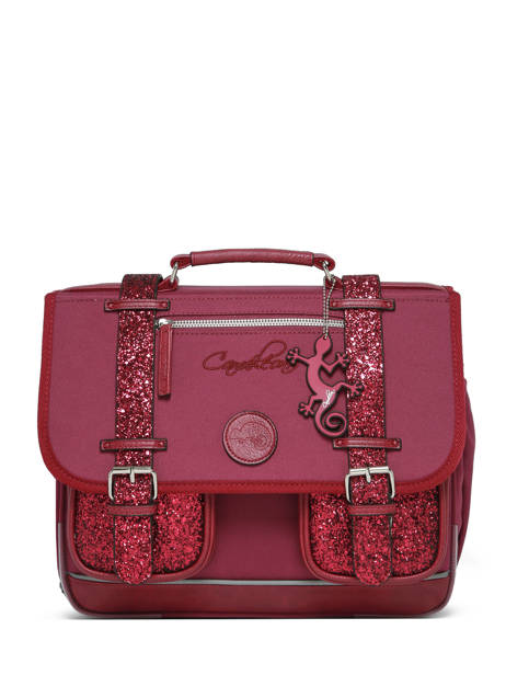 Satchel For Kids 2 Compartments Vintage Fantasy Cameleon Violet vintage fantasy CA35 other view 7