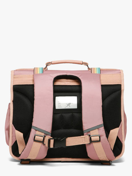 Satchel For Kids 2 Compartments Vintage Fantasy Cameleon Pink vintage fantasy CA38 other view 5