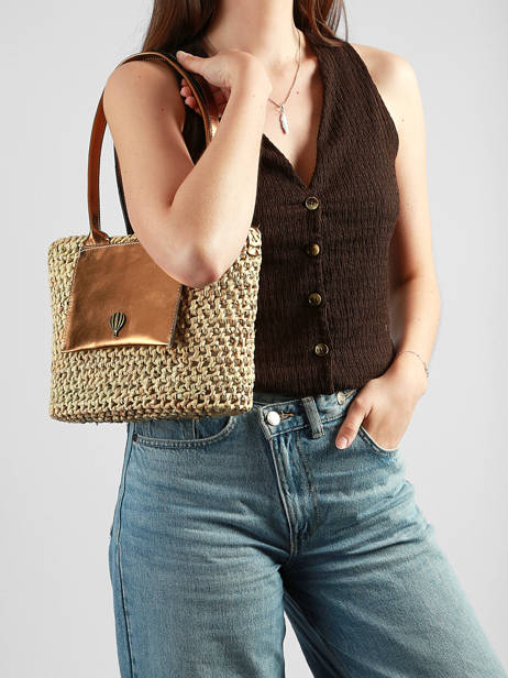 Shoulder Bag Estival Le voyage en panier Beige estival PM946 other view 1
