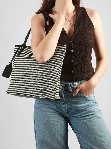 Shoulder Bag Raphia Milano Black raphia RA260201 other view 1