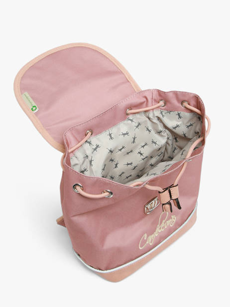 1 Compartment Backpack Vintage Fantasy Cameleon Pink vintage fantasy SD25 other view 4