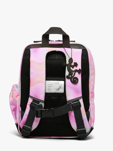 1 Compartment Backpack Vintage Fantasy Cameleon Pink vintage fantasy SD33 other view 5