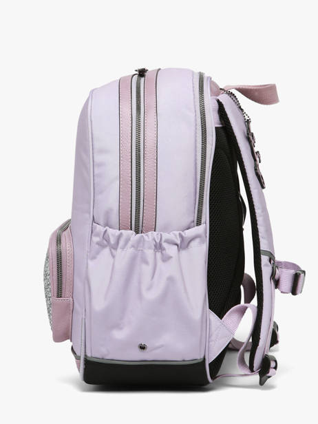 Sac à Dos 2 Compartiments Cameleon Violet vintage fantasy SO40 vue secondaire 3