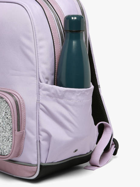 Sac à Dos 2 Compartiments Cameleon Violet vintage fantasy SO40 vue secondaire 6