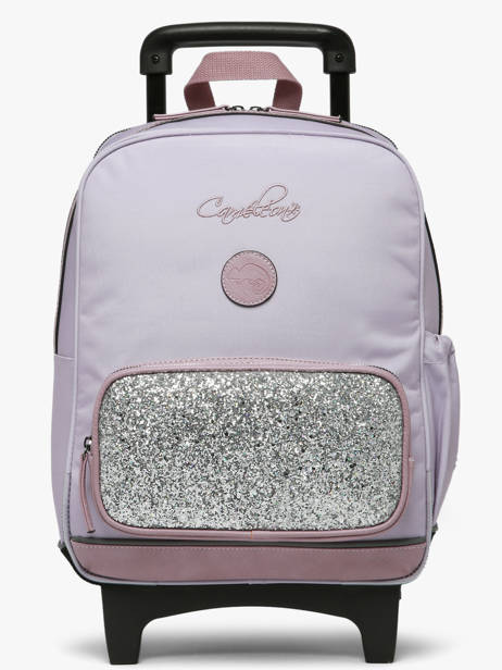 2-compartment Wheeled Schoolbag Cameleon Violet vintage fantasy SR40