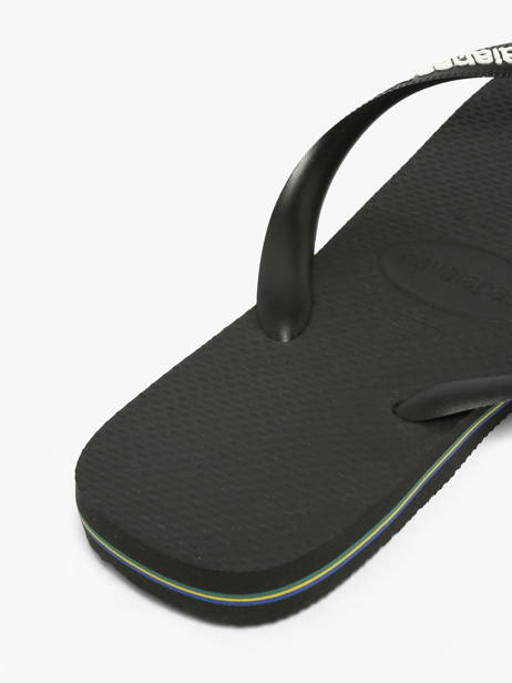 Brasil Logo Havaianas Black men 4110850H other view 3