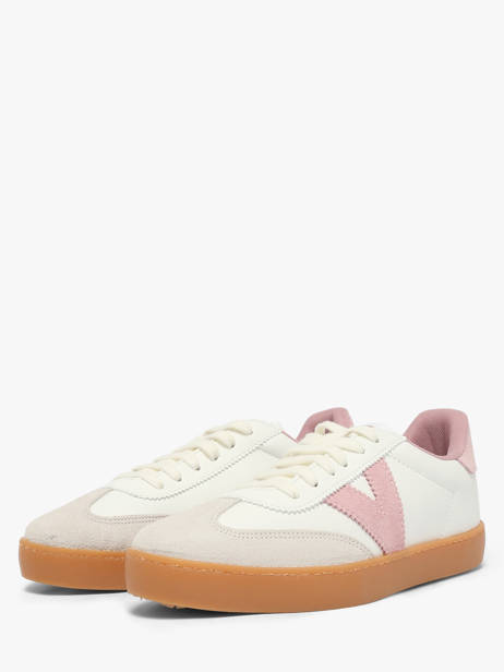 Sneakers In Leather Victoria White women 1126206 other view 1