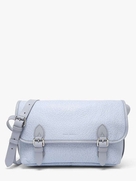Shoulder Bag Loulou Lavande Leather Paul marius Blue lavande LOULOLAV