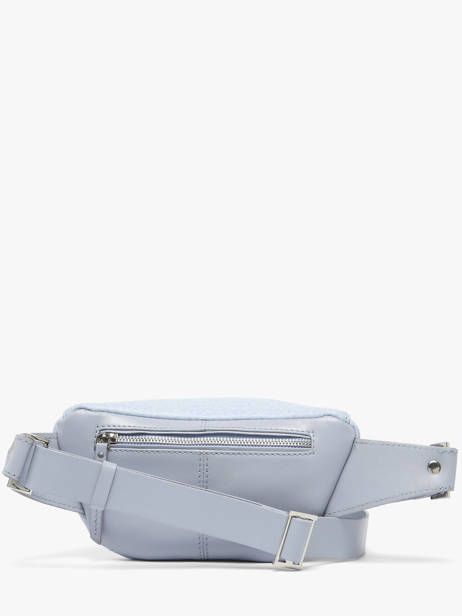 Leather Lavande Belt Bag Paul marius Blue lavande BANASLAV other view 3