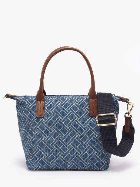 Crossbody Bag Popette Cotton Tommy hilfiger Blue popette AW18612 other view 3