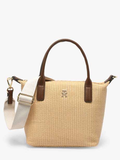Crossbody Bag Popette Polyurethane Tommy hilfiger Beige popette AW18523