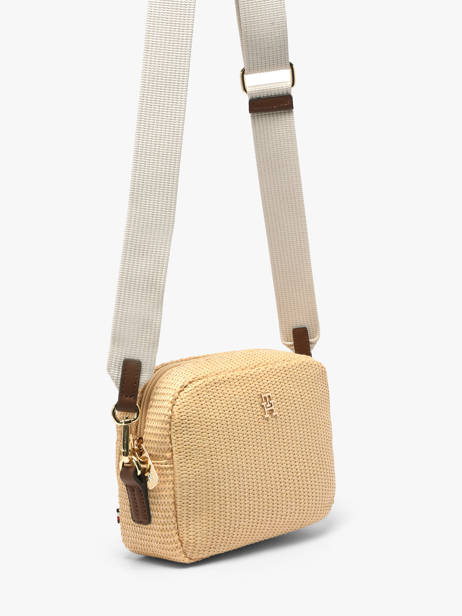 Shoulder Bag Popette Polyurethane Tommy hilfiger Beige popette AW18525 other view 1