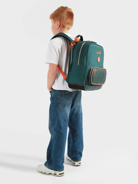 2-compartment Backpack Vintage Urban Cameleon Blue vintage urban SO40 other view 1