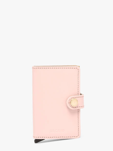Porte-cartes Original Cuir Secrid Rose original MO