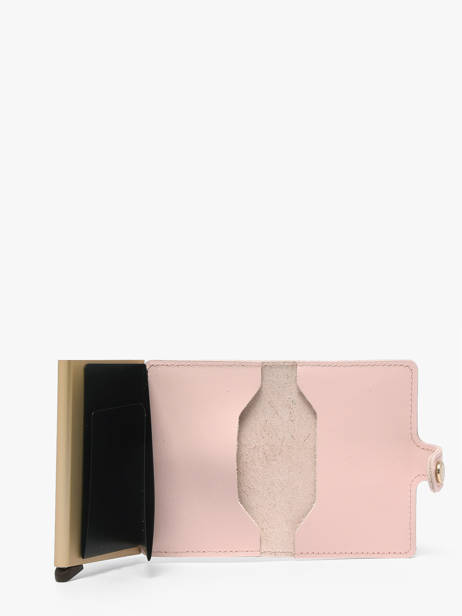 Porte-cartes Original Cuir Secrid Rose original MO vue secondaire 1