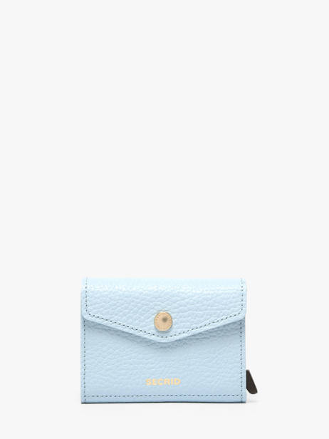 Porte-cartes Cuir Secrid Bleu pebble EPE