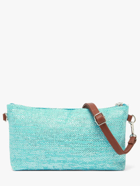 Sac Bandoulière Panama Papier Les tropeziennes Bleu panama TZ02 vue secondaire 4