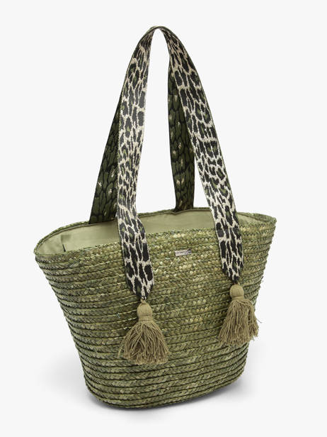 Sac Porté épaule Ile Du Levant Paille Les tropeziennes Jaune ile du levant TZ02 vue secondaire 2