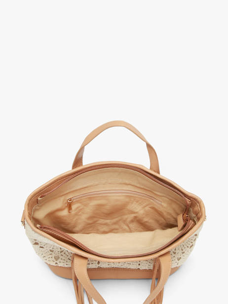 Sac Porté Main Antibes Coton Les tropeziennes Beige antibes TZ01 vue secondaire 3
