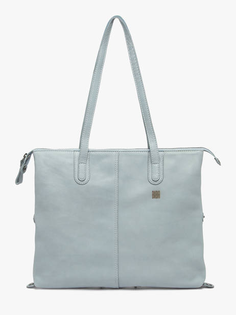 Sac Porté épaule Heritage Cuir Biba Bleu heritage HOP1L vue secondaire 2